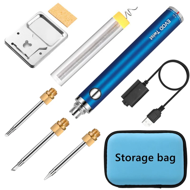 hot air station Wireless soldering iron portable rechargeable soldering iron usb soldering iron 510 interface soldering iron tip hot air soldering Welding Equipment