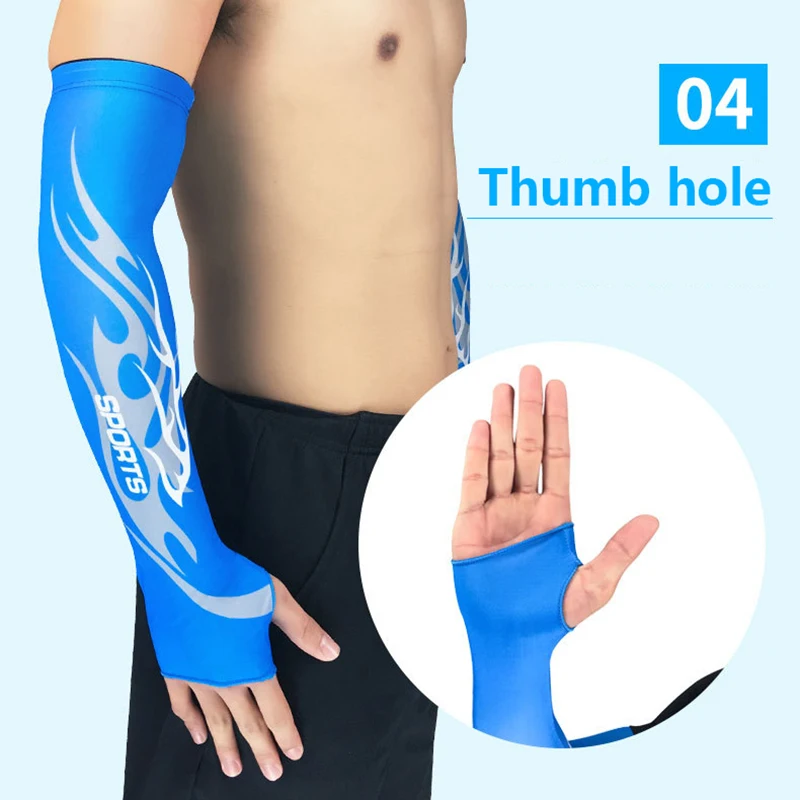 Новые спортивные рукава для защиты от льда, тонкие дышащие рукава для мужчин и женщин, для верховой езды, пеших прогулок, рыбалки, баскетбола, солнцезащитный крем