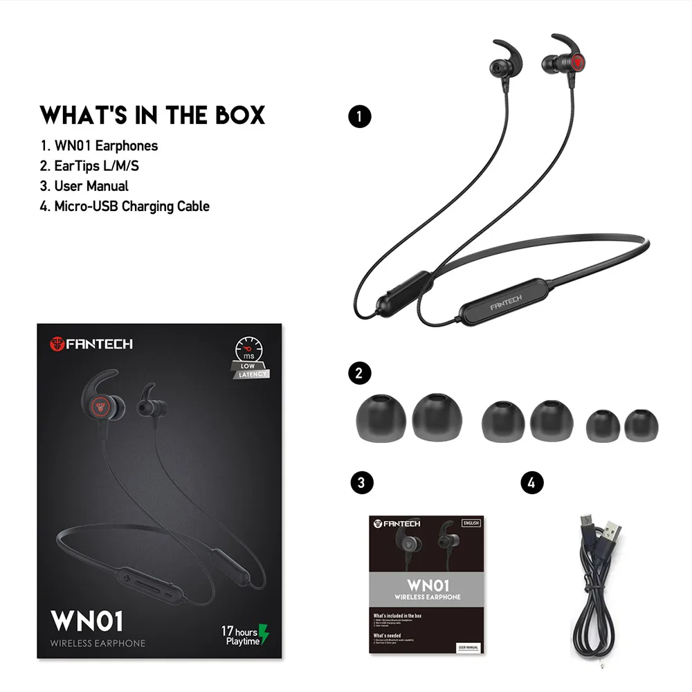 FANTECH WN01 5,0 Bluetooth 