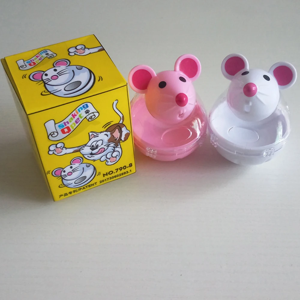 Игрушечный Мячик с мышкой, мячик для еды, новинка, Популярная игрушка для кошек, забавная игрушка для кошек, мячик для еды с мышкой
