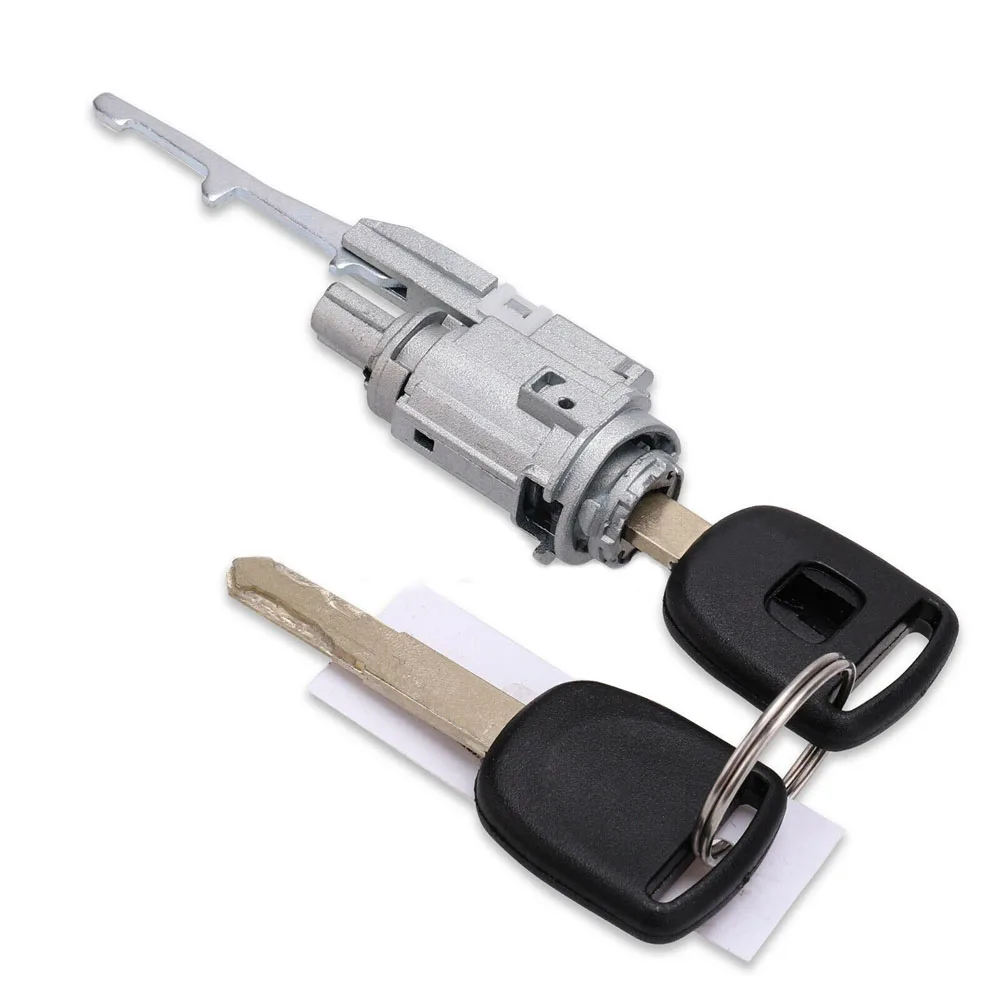 Mayitr 1Set Ignition Switch Cylinder Lock With 2Keys Fits For Honda & Acura Fit 2002-2014  Car Interior Switches & Relays Parts