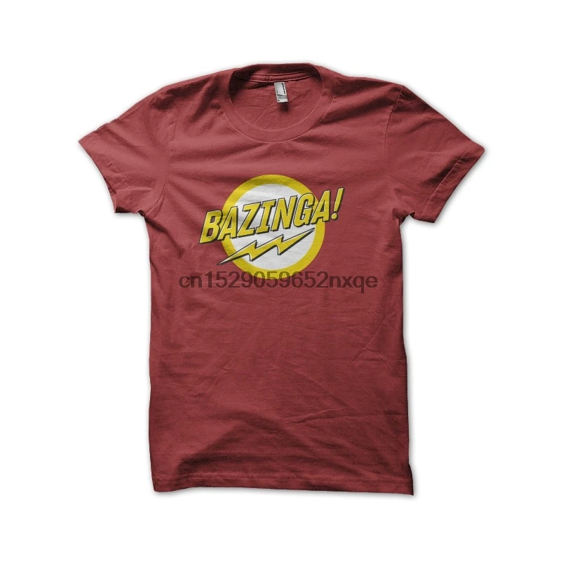 Men T Shirt Bazinga Flash red shirt tshirts Women T-Shirt | Мужская одежда