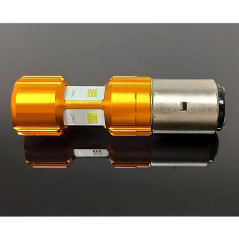 

New Motorcycle Lamp Double-claw Four-sided Light-emitting LED Light Motorbike Modified Accessories Waterproof Luminous Headlight