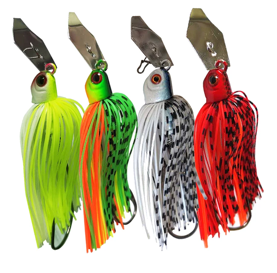 Jonstar 2pcs/lot 13g/16g/19g horgászni Beszélget Csali Szeleburdi Spin horgászni Becsal buzzbait chatterbait  számára Csapó sügér Kopja Fogas horgászni