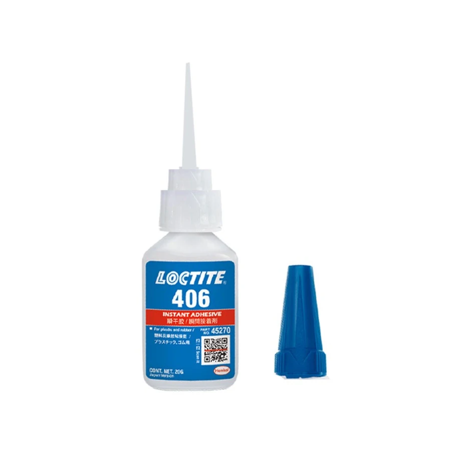 20g Loctite 406 Super Glue Instant Adhesive Universal Type Sticky Plastic  Rubber Quick-drying Glue