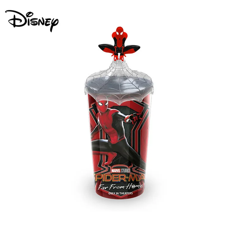 Чашка Диснея Марвел Человек-паук герои Expedition кружка с ремнем стиль Человек-паук руки спринклинг Чистая Питьевая чашка