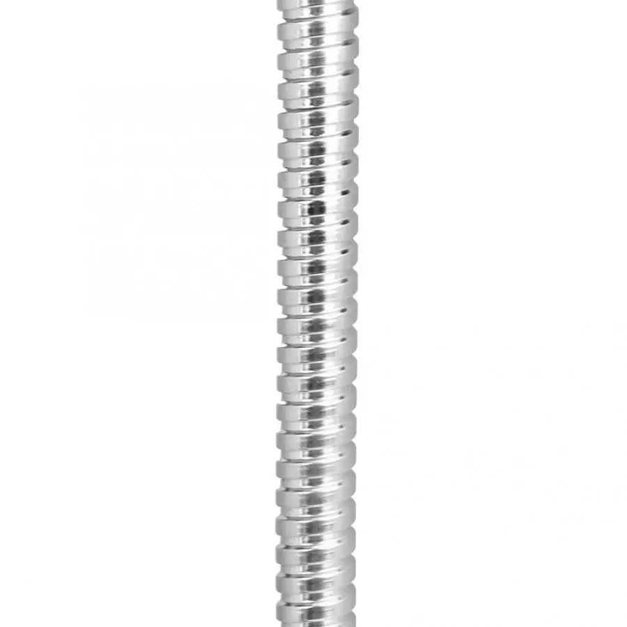 G1/2in Stainless Steel Electroplating Flexible Bathing Shower Hose Pipe for Home Bathroom Use Stainless Steel Shower Hose