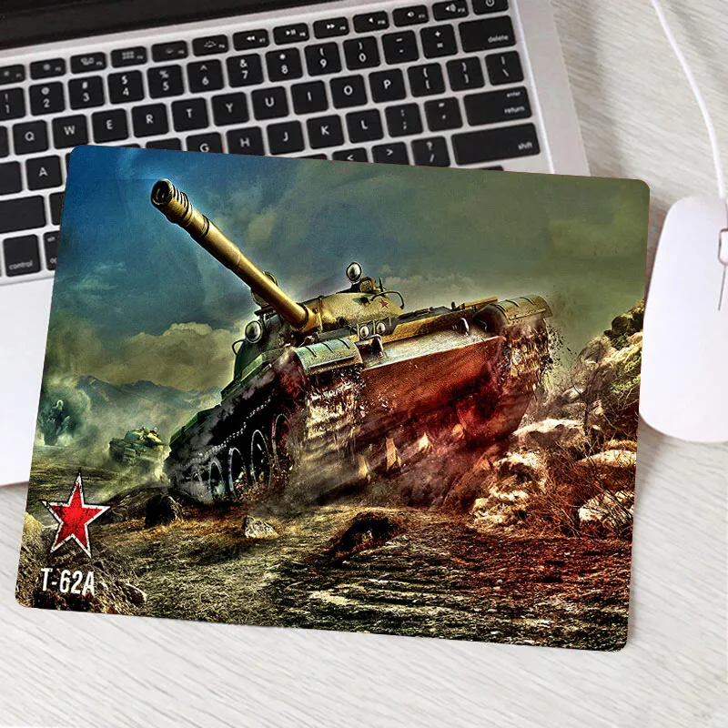 XGZ коврик для мыши в стиле аниме World of Tanks Notbook коврик для игр водонепроницаемый Настольный коврик для ПК 22X18 см/25X20/25X29 см - Цвет: Красный