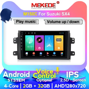 

MEKEDE For Suzuki SX4 1 2006-2014 Car Radio Multimedia Video Player Navigation GPS Android unit 4+64g 4g ips dsp