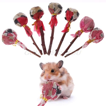 

Pet Hamster Grinding Teeth Stick Rabbit Chinchilla Guniea Pig Chewing Toy Drop Shipping