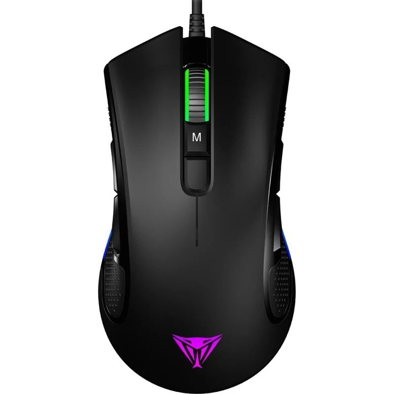 Мышь Patriot Viper V550 PV550OUXK оптическая, проводная, 5000 dpi, USB, подсветка RGB, черный