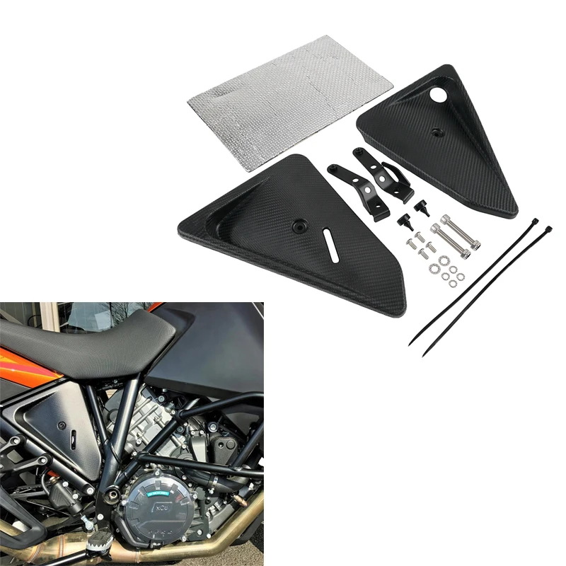 Боковой обтекатель комплект ABS черный заменяет для KTM 1090 1190 Приключения R 1290 супер Приключения R S T