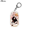 Japan Anime Toilet-bound Hanako-Kun Keychain Romantic Card Design Acrylic Pendant Key Ring Jibaku Shounen Hanako Kun Key Holder ► Photo 2/4