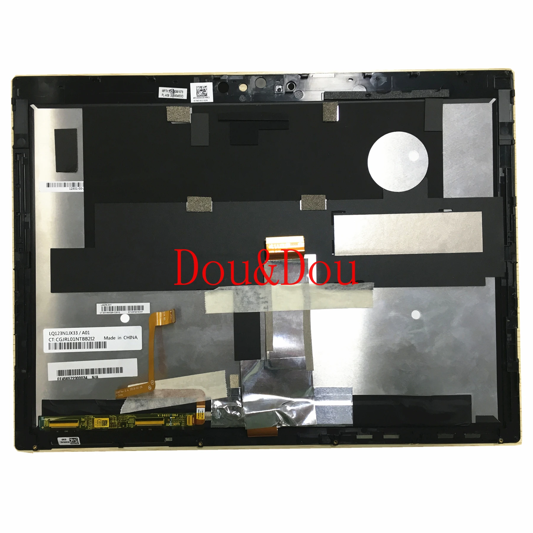 LQ123N1JX33-A01 12 3 ''ноутбук ЖК-дисплей светодиодный кодирующий преобразователь