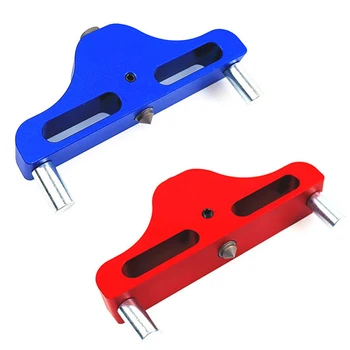 

2019 New Aluminum Woodworking Center Finder Line Measuring Marking Gauge Scriber New High Quality Carpenter Tools N25