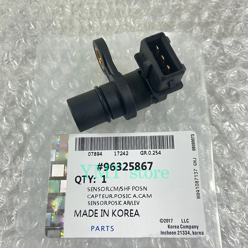 캠축 위치 센서, DAEWOO Kalos Chevrolet Aveo Matiz Spark 0.8 1.0 1.2 1.4L 96325867 5WY3168A 89933124 ADG07230 550401
