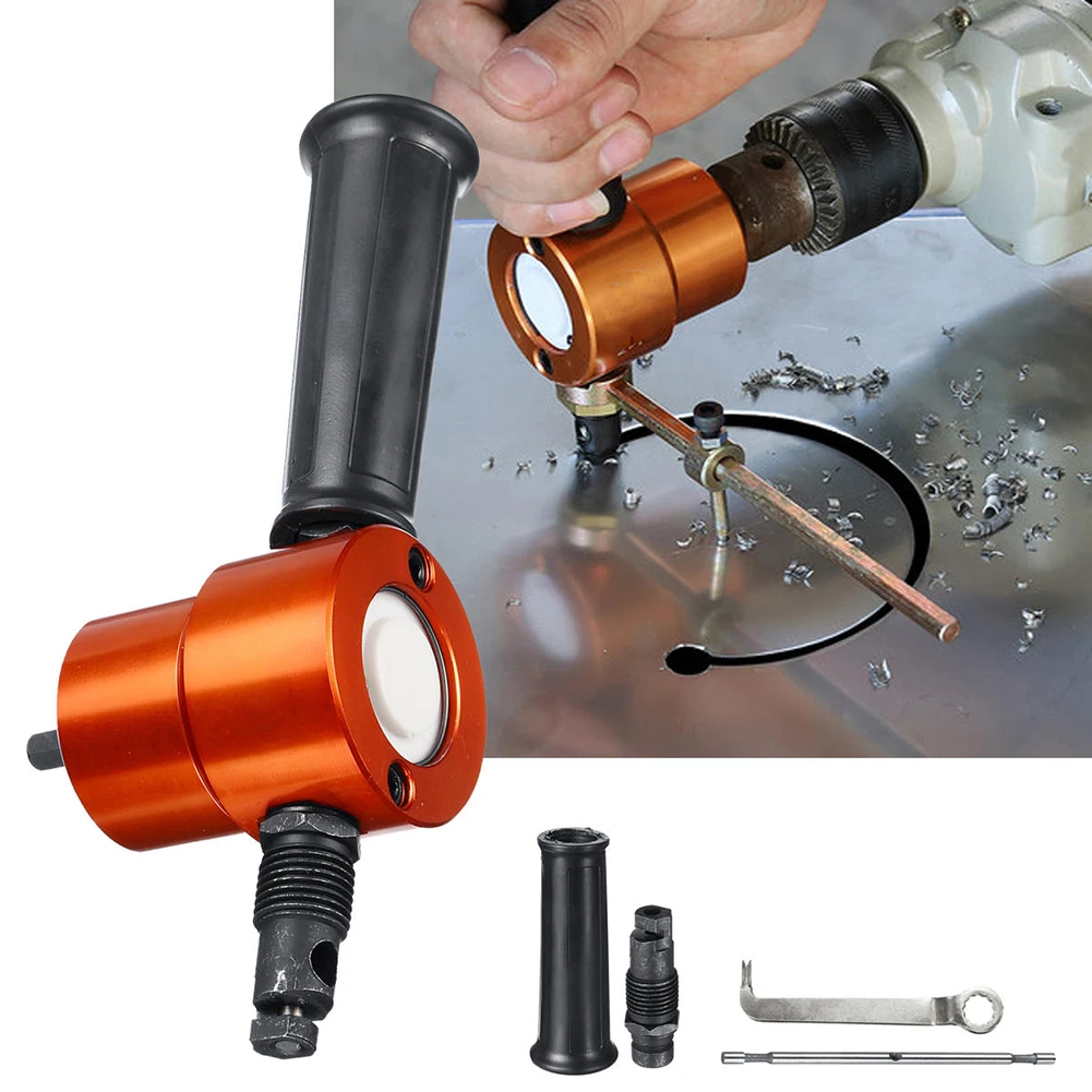 Double-Headed Sheet Metal Cutting Machine Saw Tool Electric Cutter Nibbler