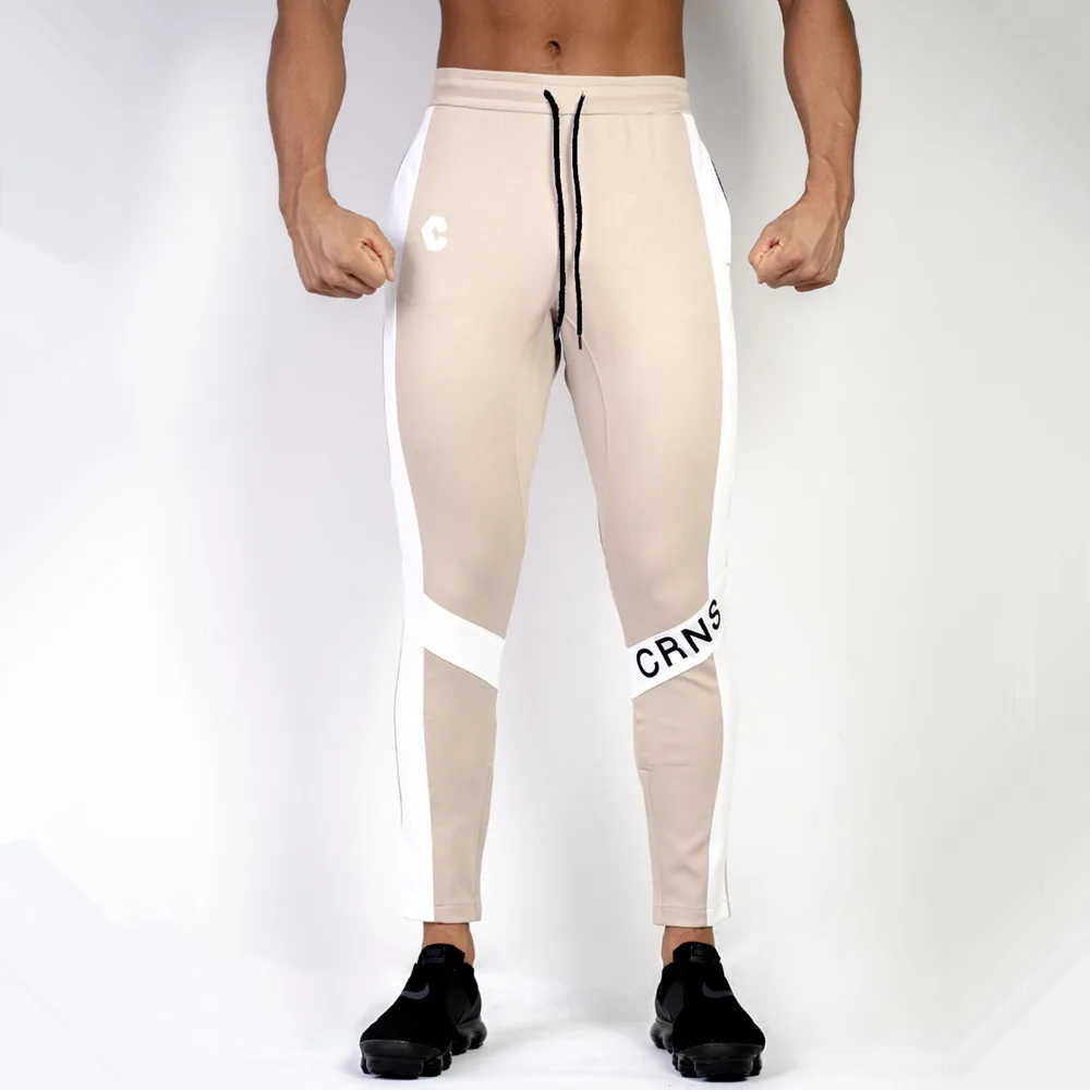 Joggers Sweatpants Autumn New Men Running Sports Skinny Pants Gym Fitness Training Trousers Male Sportswear Cotton Track Pants