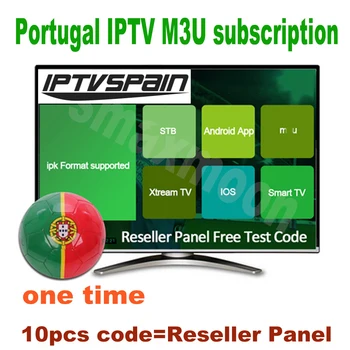 

Hot sale Portugal IPTV m3u subscription Spain Dutch Germany Sweden UK for Smart TV Enigma2 PC Android TV Box