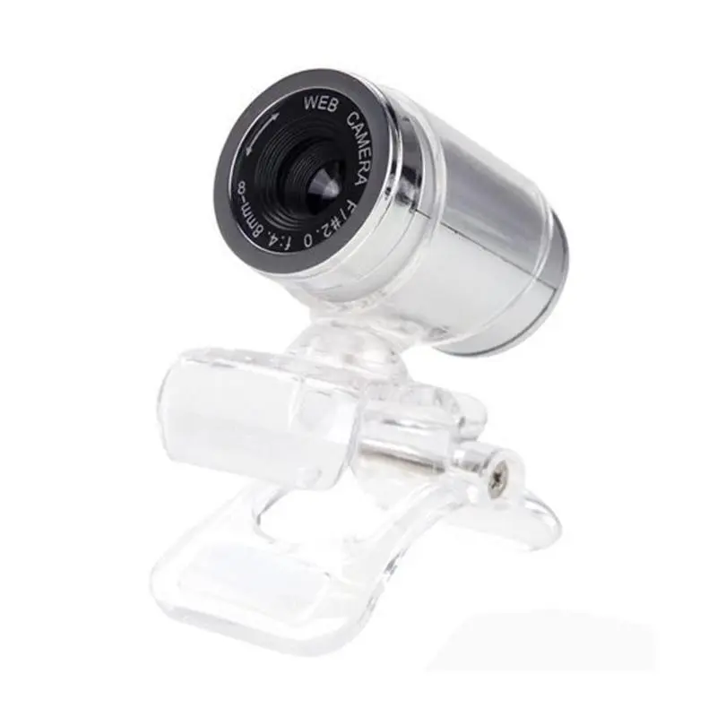 Компьютерная Внешняя камера, настольная USB 12MP HD веб-камера, вращающаяся на 360 градусов, Компьютерная камера для ПК, ноутбука, 12,0 М пикселей - Цвет: Белый