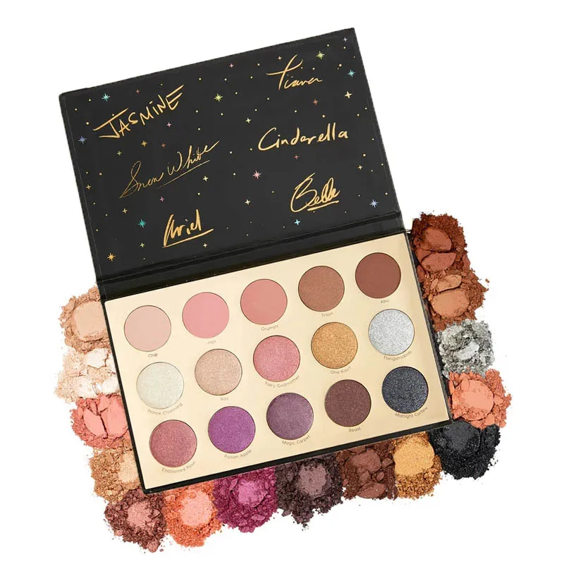 

Colourpop Makeup 15 Colors Eyeshadow Palette Glitte Matte Shimmer Eyeshadow Palette