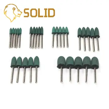 

30Pcs/Set Rubber Polishing Head Abrasive Grinding Rubber Burr Tapered Polishing Mounted Point for Metal 4/5/6/8/10/12mm