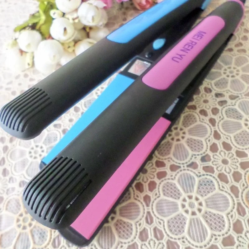 Мини Plancha пара Cabello 2 в 1 вращающиеся щипцы для завивки волос, стайлер, плоский утюг, Керамический выпрямитель для волос, бигуди для волос, портативные