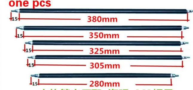 110 в 280-400 мм 300 Вт/350 Вт/400 Вт Нагревательный элемент для электрической печи плита электрическая тепловая трубка из нержавеющей стали электрическая нагревательная трубка