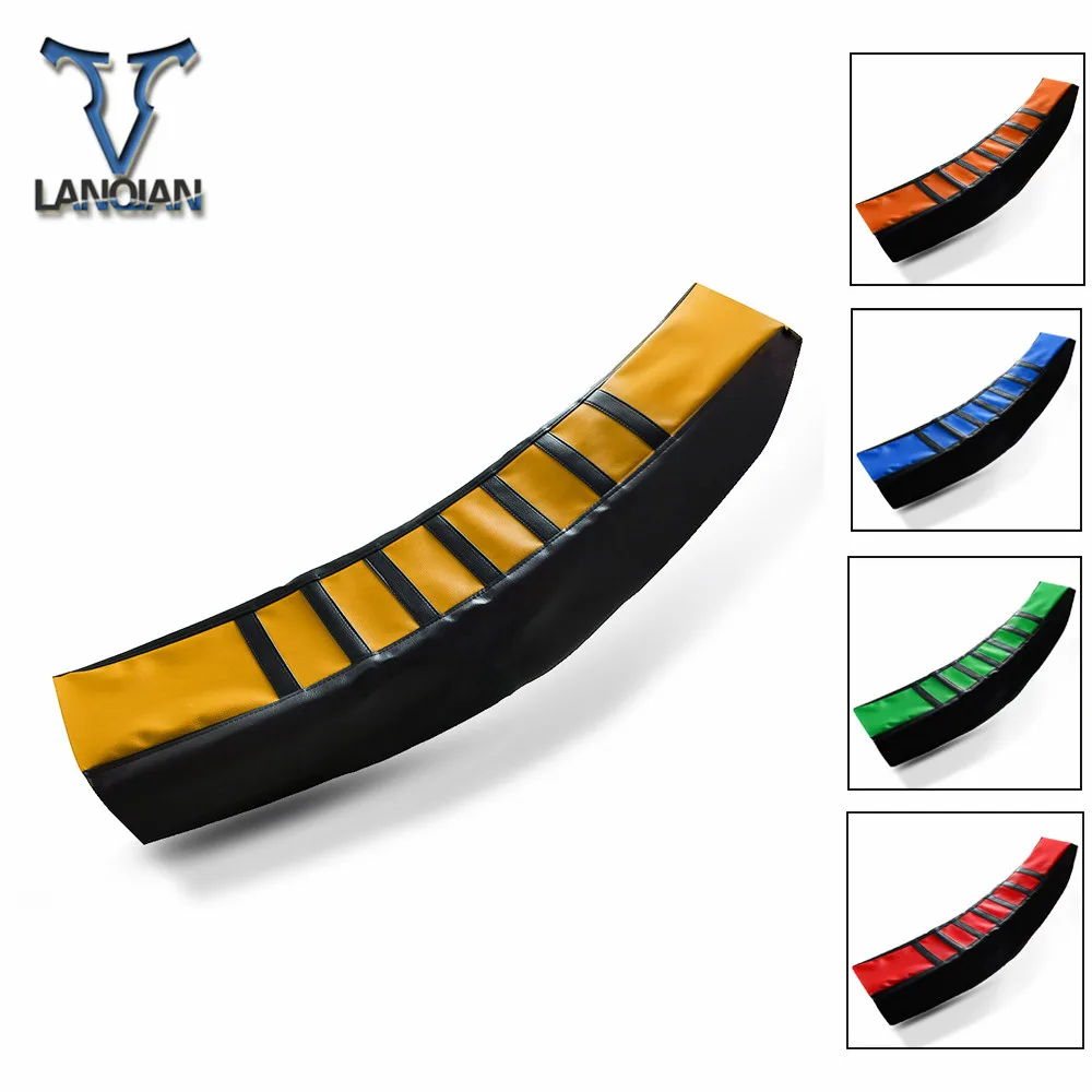 

Motorcycle Seat Cover Rubber Striped Soft Seat Cover Moto For Suzuki RM RMZ RMX DR 85 125 250 450 250S 400 S SM 250R 250SB 250XC