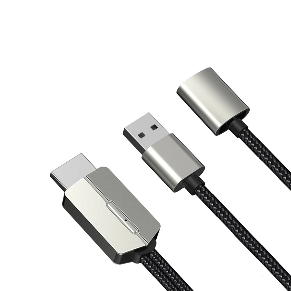 Совместим с iPhone Android MHL к HDMI кабелю, 1080P HD цифровой av-адаптер для мобильного телефона к телевизору/проектору/дисплею, подключи и играй