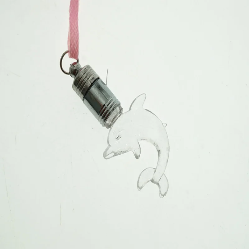 Led Blue Magnetic Light Charm Pendant Necklace Christmas Birthday Dancing Party Gift Men Women Bar Supplies Glow In The Dark (5)