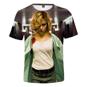 

Scarlett Johansson Actor singer role-playing hot summer short-sleeved casual T-shirt unisex bottoming couple love