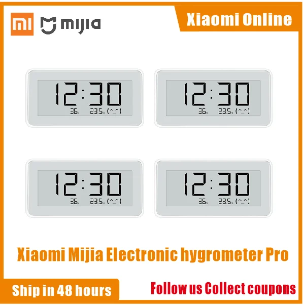 2020NEW Xiaomi Mijia BT4.0 беспроводные умные электрические цифровые часы комнатный гигрометр термометр электронные