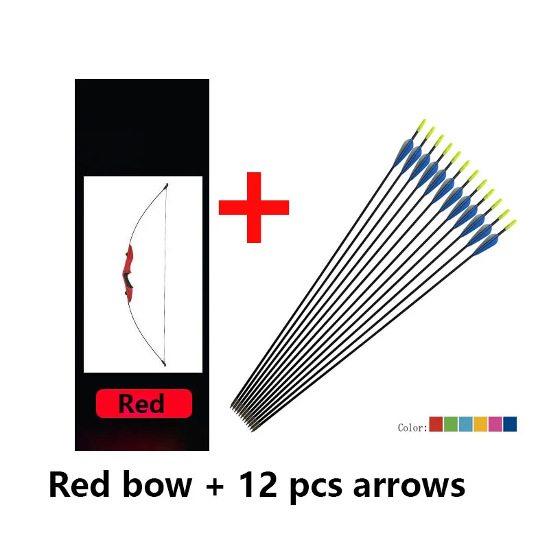 Billig 40LBS Gerade Bogen für Rechten hand und der Linken hand 50 Zoll Mit Pfeile Für Jugend Bogenschießen Jagd Schießen Kind Recurve bogen