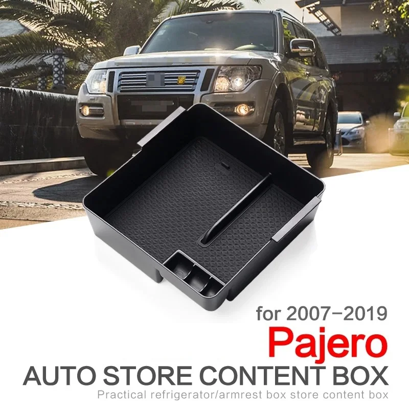 Car Armrest Center Console Glove Storage Box Tray Organizer for