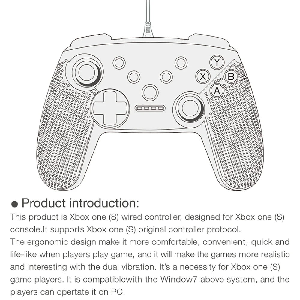 Контроллер PS4 Геймпад проводной игровой контроллер с 360 градусов джойстик Вибрация переносная игровая консоль поддержка ПК Windows для PS3/PS4