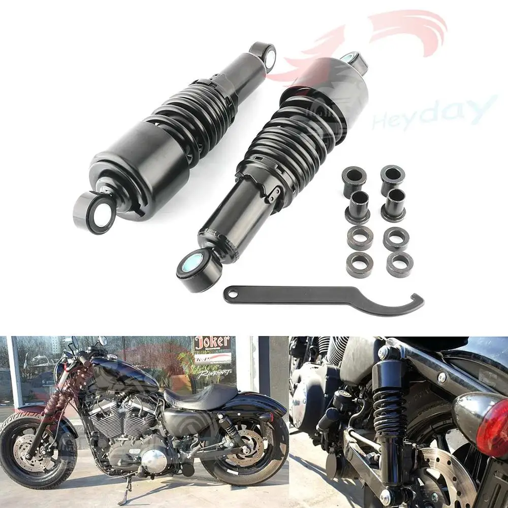 Для HARLEY DAVIDSON XL883 SPORTSTER/DAVIDSON XLH883 SPORTSTER/HD XL883R SPORTSTER ROADSTER 267 мм JBS черный Задний