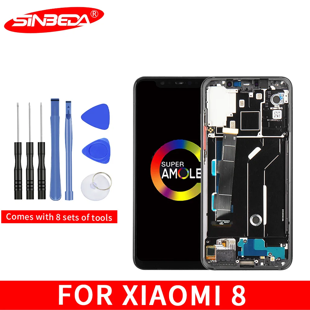 

6.21" LCD For Xiaomi Mi 8 LCD Display Touch Screen Digitizer Assembly Replacement For Xiaomi Mi8 LCD For Xiaomi Mi 8 Display