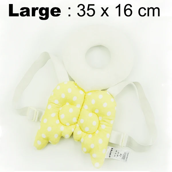 Large Yellow Angel Подушка для защиты головы ребенка, подголовник для малышей, подушка для шеи ребенка, милые крылья, подушка для кормления, защита от падения, защита для ребенка t341 - Цвет: Large Yellow Angel
