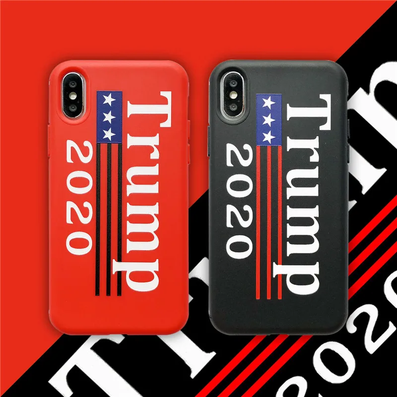 Президент Дональд Трамп 2020 флаг США чехол для телефона подходит iPhone X XS MAX XR 8 7 6 6S