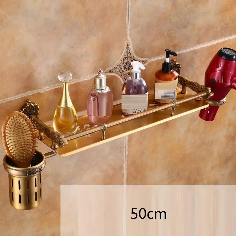Number 1 Porta фен для волос шампунь держатель Etagere Badkamer аксессуары стойки для душа Banheiro полки Salle De Bain ванная комната настенная полка - Цвет: Number 1