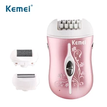 Kemei, бикини, для лица, подмышек, для тела, эпилятор, перезаряжаемый, для леди, бритва, божья коровка, низкий уровень шума, бритва для волос, для женщин