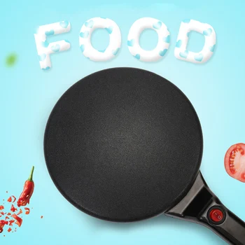

Non-stick Electric Crepe Pizza Maker Pancake Machine Griddle Baking Pan Cake Machine Kitchen Cooking Tools AU Plug 3pcs/set