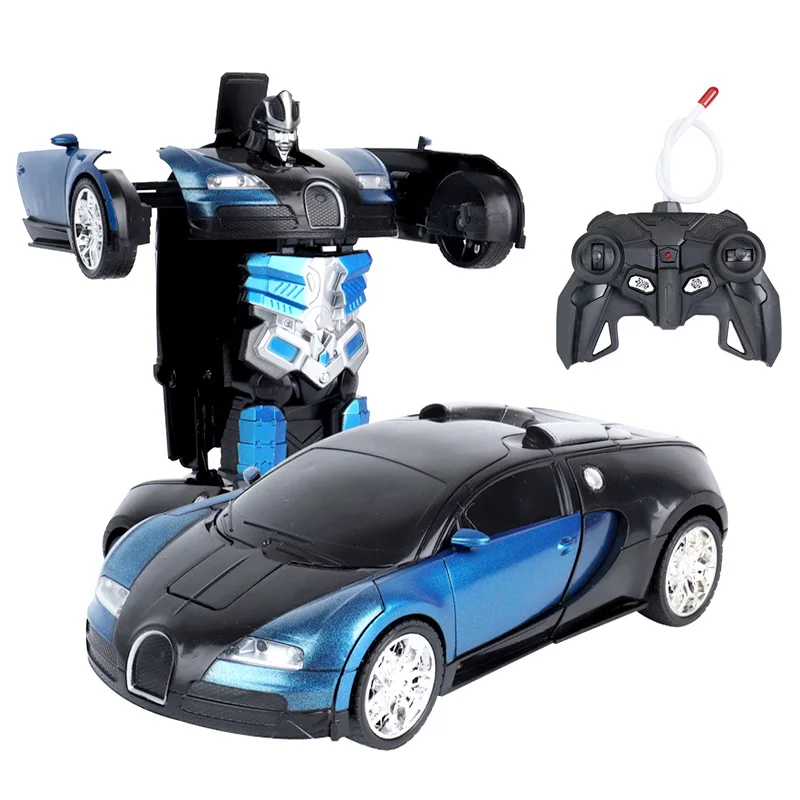 RC Car 24 styles Robots Toys Transformation Robots Sports Vehicle Model  Remote Cool Deformation Car Kids Toys Gifts For Boys remote control car RC Cars