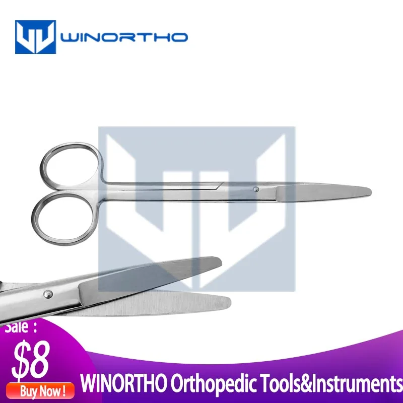 Scissors Surgical-Instruments Ophthalmic Veterinary Pet Stitches Gauze Stainless-Steel