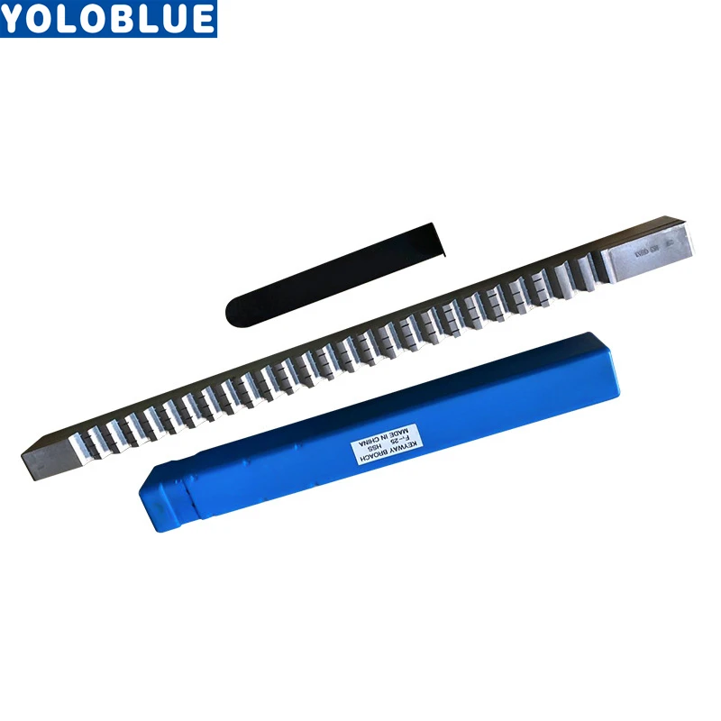Ferramentas de Corte Feitas sob Medida Métricas da Keyway do Cnc para o Roteador Broach com Calços Push-tipo Keyway Americano Push Faca Cnc 25mm Hss f