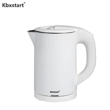 Kbxstart Электрический чайник из нержавеющей стали, чайник для быстрого кипячения, кухонный чайник, Не оставляющий отпечатков пальцев