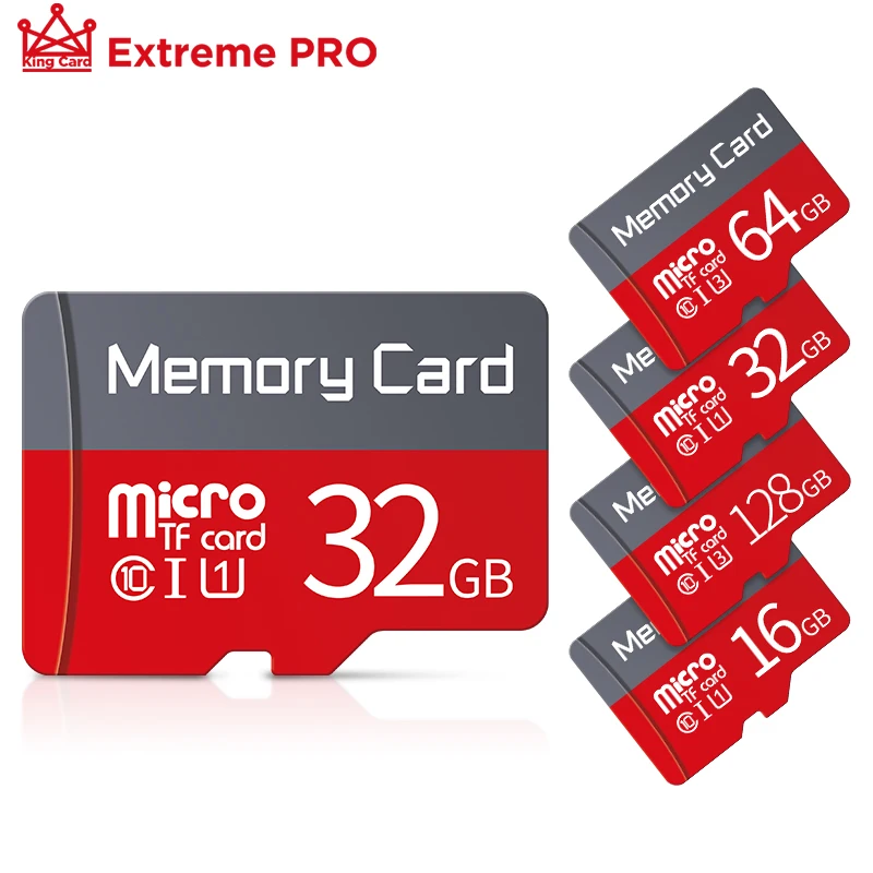 Class 10 Mini SD Card 128GB 256GB 64GB Flash Memory Card 32GB Micro TF