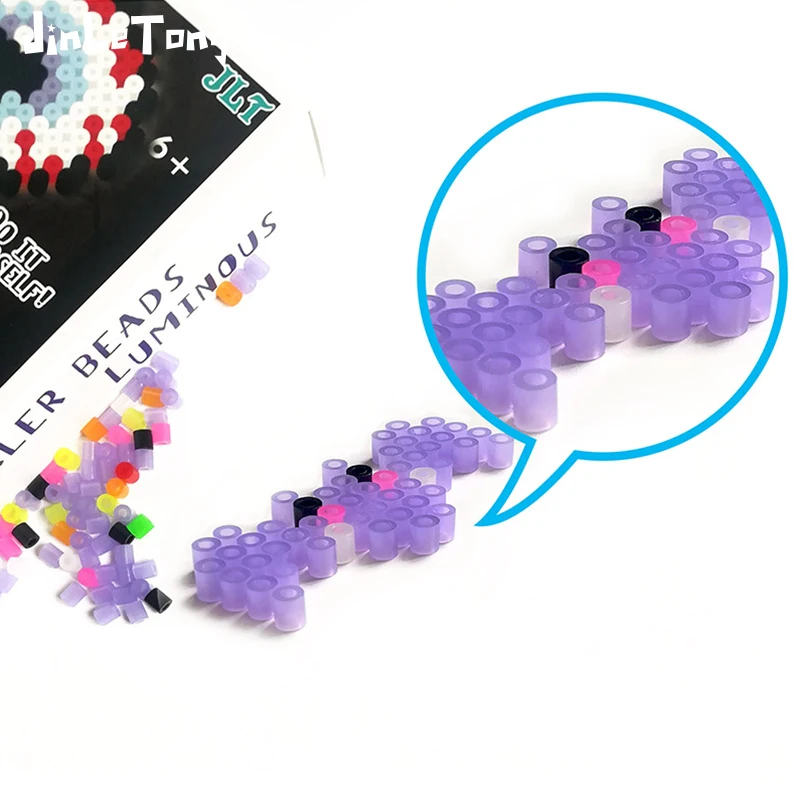 9Colors 461pcs luminous bean set Hama beads toy kit 5mm Hama beads 3D puzzle DIY toy kids educational toy gift 9Colors 461pcs luminous bean set Hama beads toy kit 5mm Hama beads 3D puzzle DIY toy kids educational toy gift
