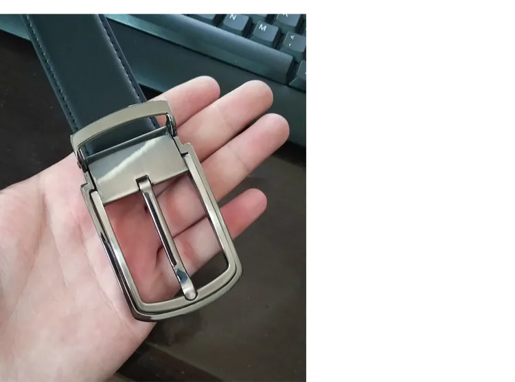 Peikong Men's belt leather belt men male genuine leather strap luxury pin buckle casual men's belt Cummerbunds ceinture homme